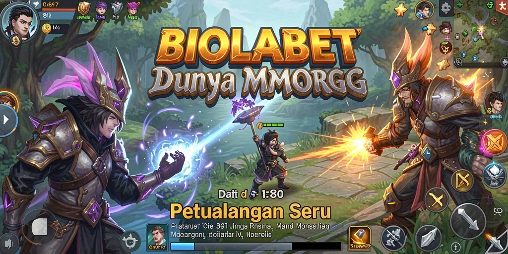 Tangkapan layar menampilkan aksi seru di dalam game BIOLABET.