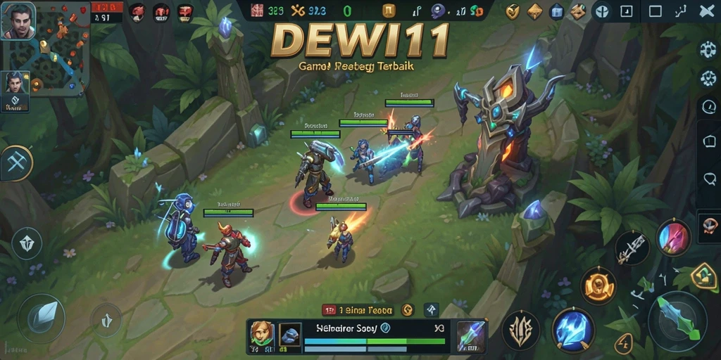 Tangkap momen seru dari gameplay strategi DEWI11 yang menegangkan.
