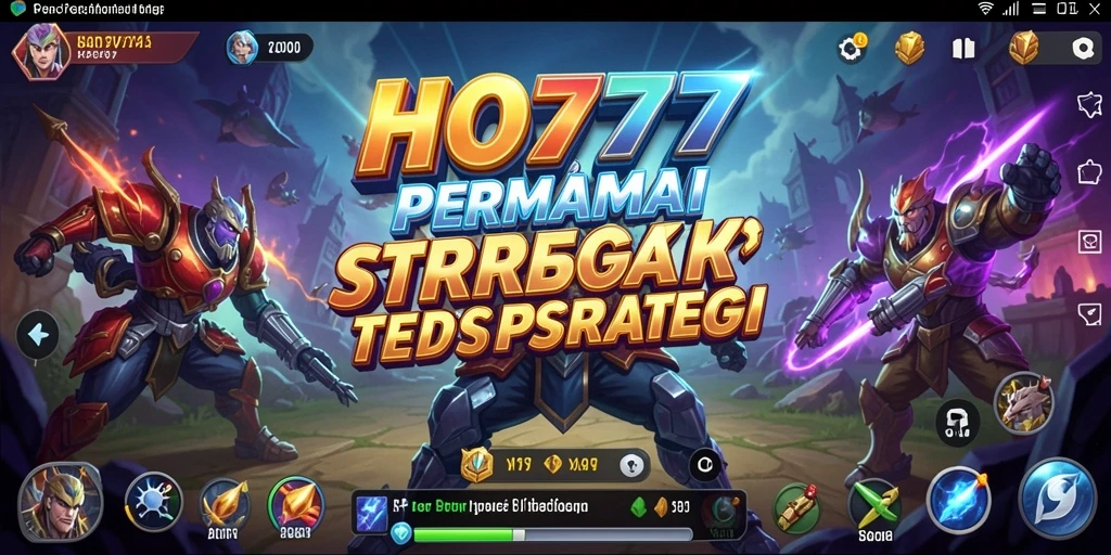 Screenshot gameplay yang menunjukkan pertempuran strategis yang mendebarkan.