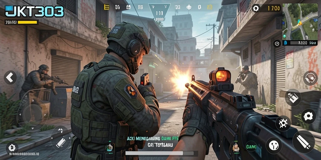 Tampilan gameplay JKT303 yang mendebarkan dan penuh aksi.
