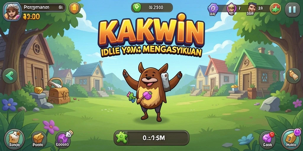 Tampilan gameplay KAKWIN yang mengasyikkan dan interaktif.