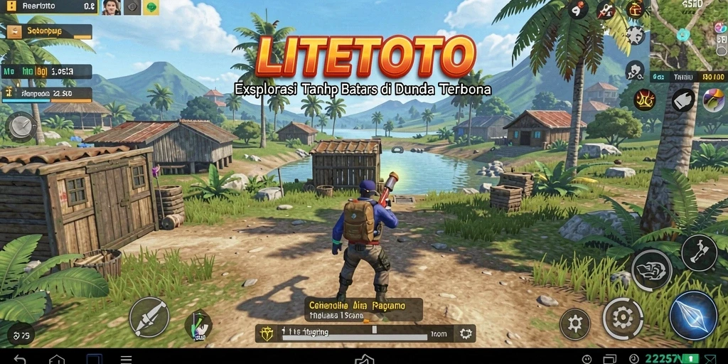 Gameplay LITETOTO dengan eksplorasi dunia yang luas dan menarik.