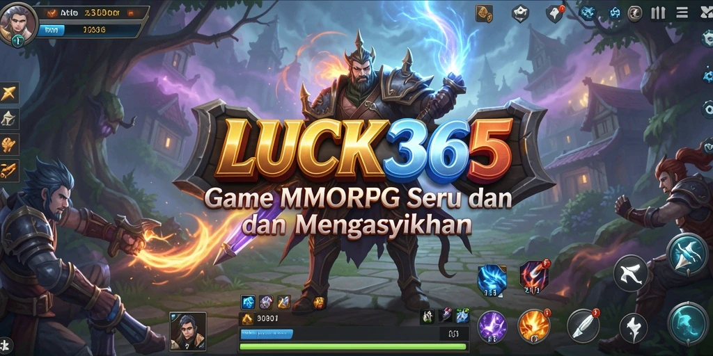 Tampilan gameplay LUCK365 yang menawan dalam dunia MMORPG.