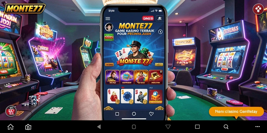 Screenshot MONTE77 menunjukkan gameplay kasino yang menarik dan mengasyikkan.