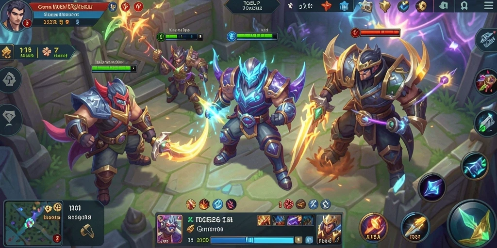 Tampilan gameplay seru dan menegangkan di TOGELUP.