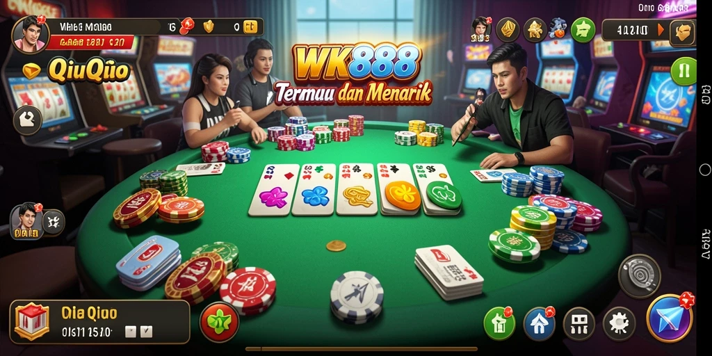 Tampilan gameplay WK888 yang seru dan menegangkan.